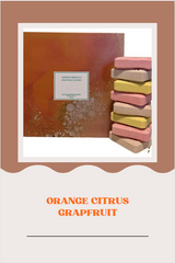 Shower Steamers - CITRUS MIX Of 9 Shower Bombs with Essential Oils, Orange Grapefruit Citrus