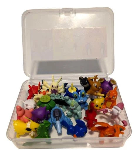 Kids Bath Bombs Gift Set with Surprise Toys, 6x4.2 oz and a set of 24 mini Pokémon's with organizer box