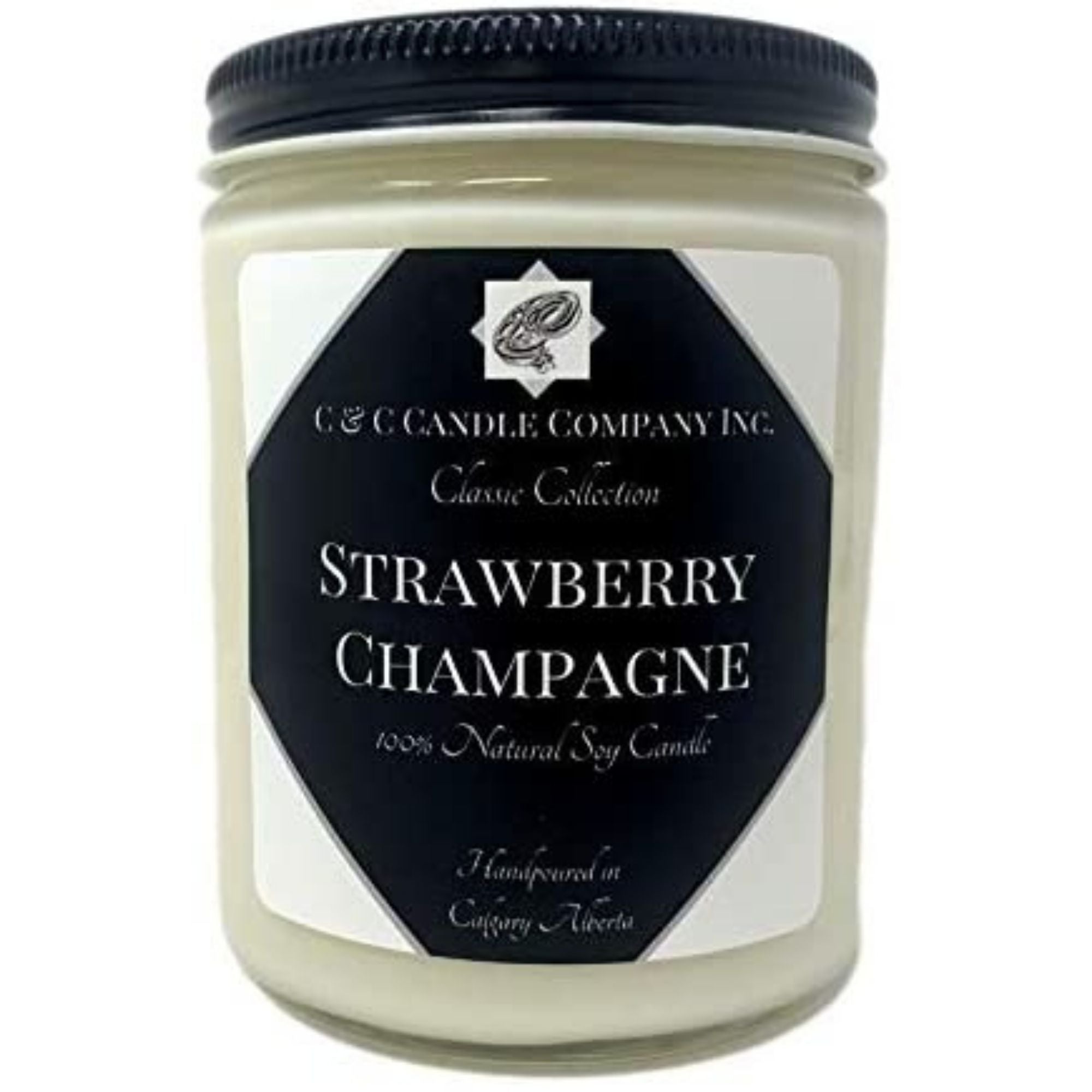 Luxury Aromatherapy Classic Collection Candles 9 oz/ 71-80h Burning time, Canadian Made - Hand Poured by C & C Candle Company Inc.