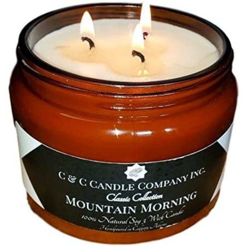 Luxury Aromatherapy Signature Collection Candles 16oz 3-wick/115-120 h Burning time,Canadian Made - Hand Poured by C & C Candle Company Inc.