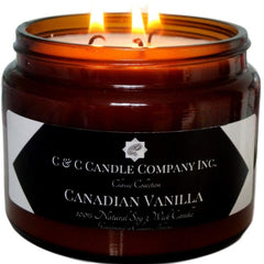 Luxury Aromatherapy Signature Collection Candles 16oz 3-wick/115-120 h Burning time,Canadian Made - Hand Poured by C & C Candle Company Inc.